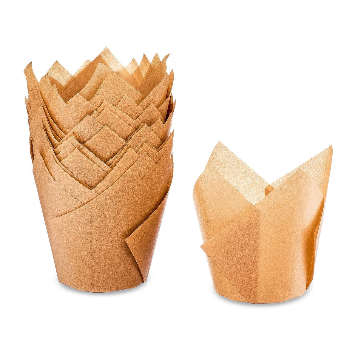 Kraft Tulip Baking Cups, 24 Pieces, by Way To Celebrate